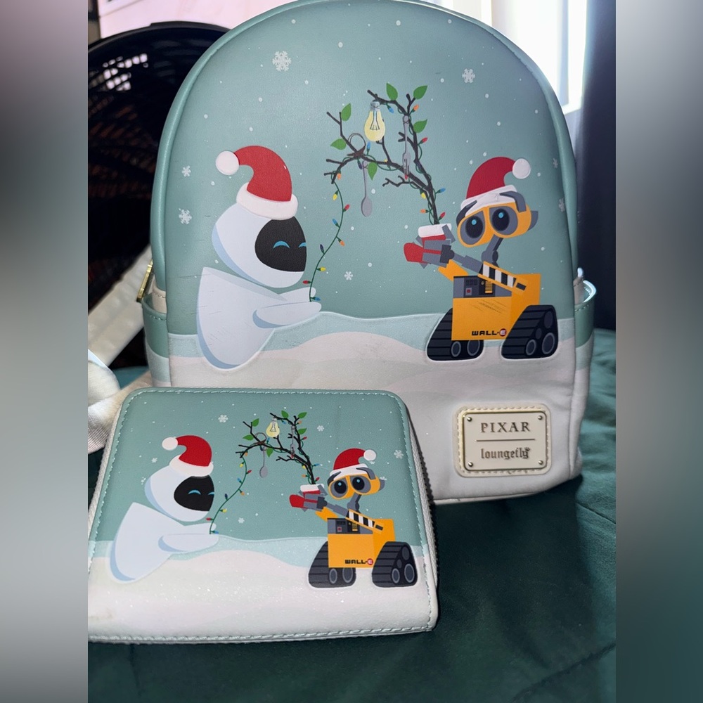 Loungefly Pixar Backpack and Wallet